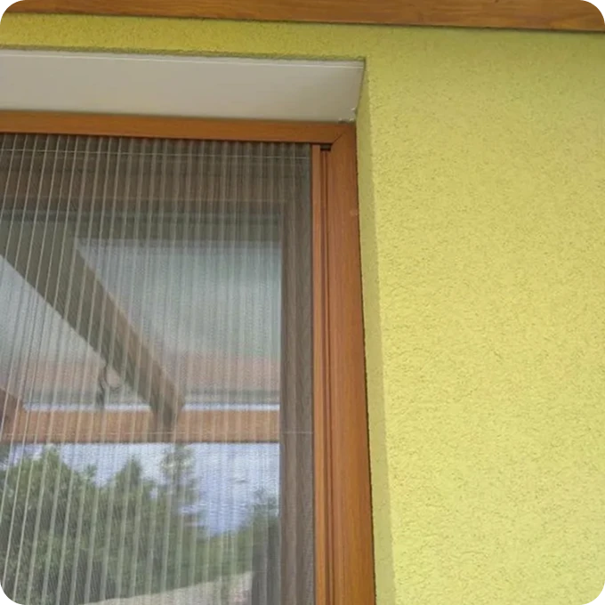Plisé sítě proti hmyzu